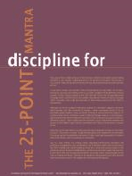 25 Rules of Trading Discipline