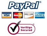Secure payments via PayPal